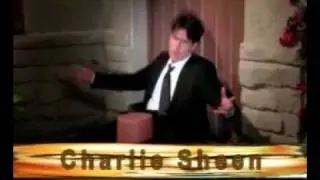 Charlie Sheen sings 'King of the Road'