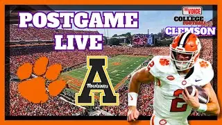 CLEMSON - App State Postgame LIVE
