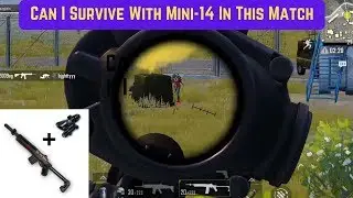 Can I Survive With Mini-14 In This Match | Solo Vs Squad  | PUBG Mobile | PUBG Gamers