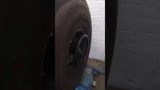 K5 Blazer tire bent after offroad