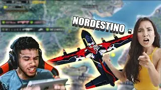 NÃO AGUENTEI E DISCUTI COM UMA MULHER NO AVIÃO - PUBG MOBILE