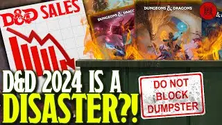 Is D&D 2024 Becoming A Sales DISASTER?! Stunning New Numbers!