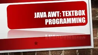 Java Programming: Java Applet with Textboxes