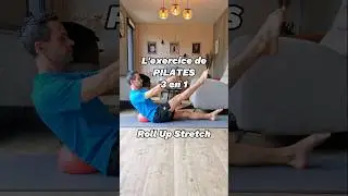 ✨️Roll Up Stretch : L'exercice de PILATES complet #pilates #pilatesworkout
