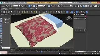 3Ds Max İle Yorgan Modelleme