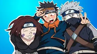 What Are You Doing! | RIN & OBITO and KAKASHI & MINATO (a parody of naruto) | 뭐하는 거야!