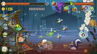 Испытания в Swamp Attack, 22-23 уровни