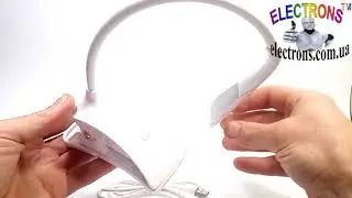 Сенсорная LED лампа настольная с аккумулятором и питание от USB, клипса -Electrons TM