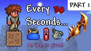 Terraria Randomizer - ONE BLOCK CALAMITY (LEGENDARY MODE) - Part 1
