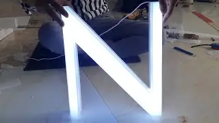 Led board making | led board kaise banaye | acrylic letter raising | acrylic led board design