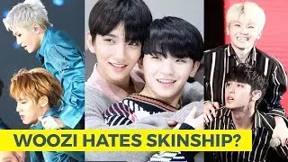 Seventeen WOOZI HATES SKINSHIP?