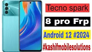 Tecno Spark 8 Pro Frp Bypass | Android 12 #frpbypass2023 #tecno