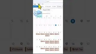 New Outlook! New Calendar Feature! Split Monthly View