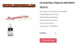 Cerneala cu pigment, Cerneala HP21 (C9351),HP58 (C6658), HP56 (C6656),HP27 (C8727),HP29, HP15,HP45