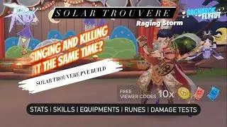 Ragnarok Mobile | Solar Trouvere - Raging Storm (PVE Build + Dmg Test) #ROM #RagnarokMEternalLove