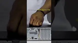 How to Open a Fujitsu Esprimo D756 / D556