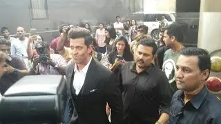 Hrithik Roshan Spotted At Mehboob Studio Shooting For A New AD