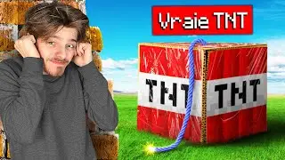 J'ai fabriqué la TNT de Minecraft EN VRAI !
