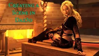 making a scene in Daz3d