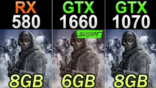 RX 580 (8GB) Vs. GTX 1660 Super Vs. GTX 1070 | 1080p and 1440p Gaming Benchmarks