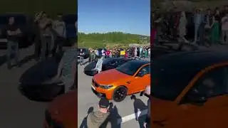 BMW M5 F90 st2 VS Lamborghini Aventador SVJ 🏁 #aventadorsvj #bmwm5f90 #lamborghini #m5f90