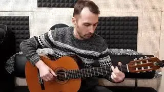 Christmas - Би-2 (Рождество) фингерстайл кавер на гитаре | ноты и табы
