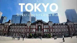 [4K/60p] Jimbo-cho to Ginza Walk, Tokyo (November 1, 2024) | JAPAN WALK THROUGH