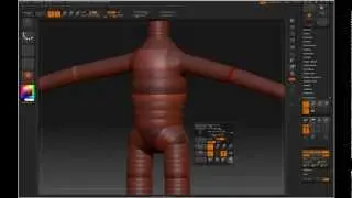Zbrush to Cinema 4d to Zbrush to Bodypaint