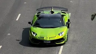 NOVIDADE EM SÃO PAULO!!! Lamborghini Aventador SVJ na Cor Verde Cítrea *João Vilkas*