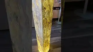 Световые панно из каменного шпона #shorts
