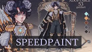 Рисуем адопта | Спидпеинт адопта | SPEEDPAINT ADOPT x CLIP STUDIO PAINT
