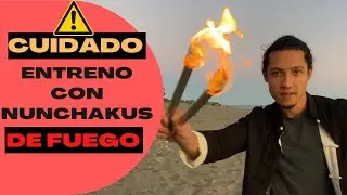 ⚠️ Como hacer y manejar NUNCHAKUS de FUEGO 🔥