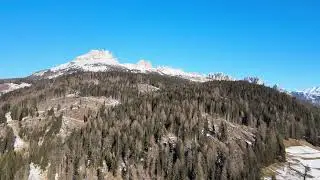Morning in Moena - Italy 4K
