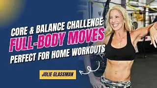 10-Minute Full-Body Balance & Strength Workout | Hip Openers, Lunges & Core Training