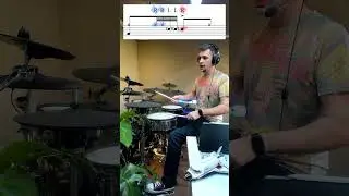 Fast 5 Stroke Back Beat Drum Lesson 