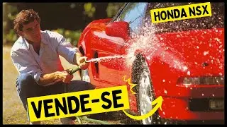 Ayrton Senna: Honda NSX que foi do tricampeão à venda