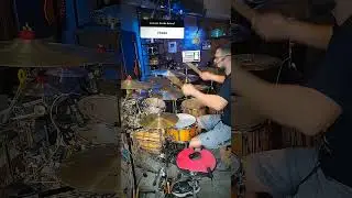 Virada simples na bateria #bateria #virada #drums #estudodebateria