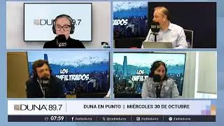 DUNA 89.7FM |  DUNA EN PUNTO  |   MIÉRCOLES 30  DE OCTUBRE
