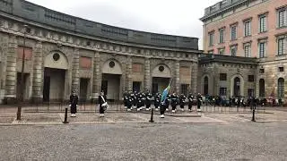 Stockholm: Changing of the guard of honor ceremony #stockholm #sweden #travel #palace #sightseeing