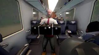Train Depart Had a Rude Passenger