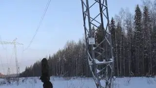 Лыжный поход г.Конжак январь 2015  часть 3
