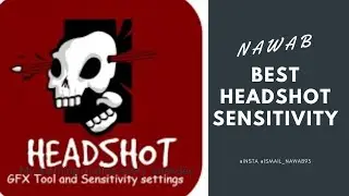 headshot gfx tool and sensitivity settings app |•| best headshot sensitivity for free fire and pubg