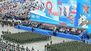Москва 9 мая днём победы!!