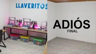 ADIÓS estudio de Grabación e Impresión 3D😔