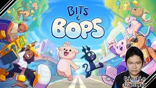 I LOVE THIS UNIQUE AND CUTELY DRAWN RHYTHM GAME | Bits & Bops