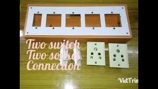 Two switch two socket connection in hindi