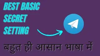 best secret setting in telegram in hindi apne telegram ko attractive bnaye 