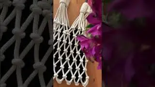 Авоська как у Prada своими руками! Снова в тренде! Макраме сумка на каждый день!