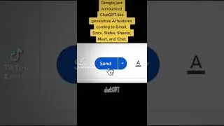 Google just announced ChatGPT-like... #chatgpt #google #ai #trending #viral #shortvideo #shortsfeed