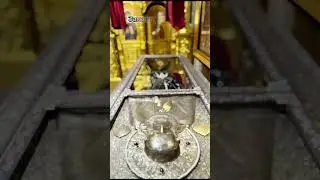ОСВЯЩЕНИЕ ТАПОЧЕК НА МОЩАХ ПРЕП. АЛЕКСАНДРА СВИРСКОГО 